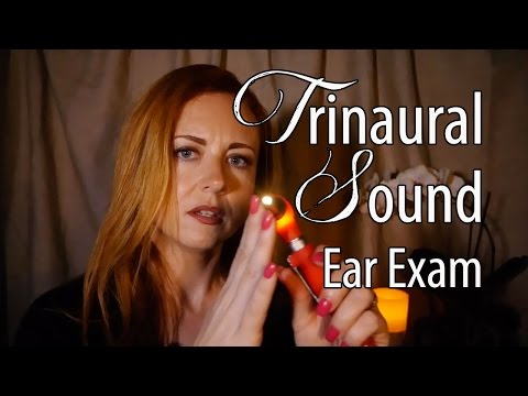 Trinaural Sound ASMR - DEEPER Inside Your Ears Examination #2