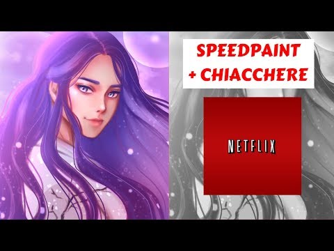 Serie Tv , Netflix e Gaffe durante lo speedpaint!