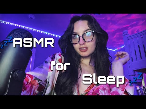 ASMR FOR BED 🛌 💤 ( Mouth Sounds, Inaudible Whispering, Fast Tingly Triggers )