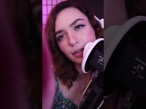 45 seconds of Eye Contact & Mouth Sounds ♡ ASMR