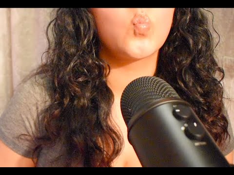 ASMR | LIPGLOSS APPLICATION ( LIP SMACKING, MOUTH SOUNDS, KISSES AND WHISPERS)