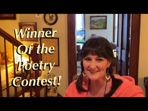 Announcement! Winner of the poetry contest!