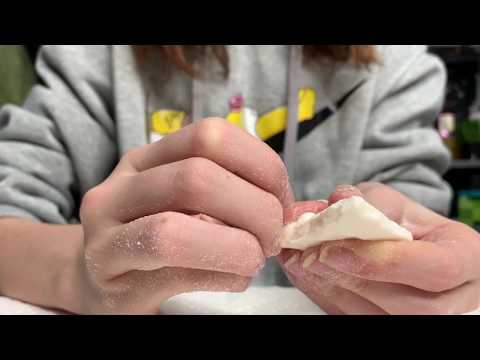 FAST textured soap tapping, breaking, scratching and brushing asmr🧼 REAL NAILS