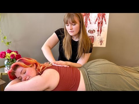 ASMR Chiropractic Adjustment and Massage | Soft Spoken Role-play