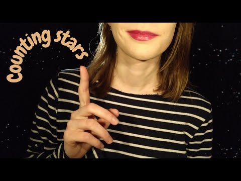 Counting Stars ASMR (Soft spoken, hand movements, gentle whispers)