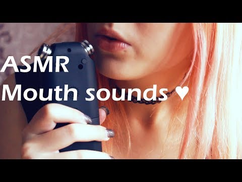 #ASMR Delicate mouth sounds!~ (wet mouth sounds, tongue clicking, sk)