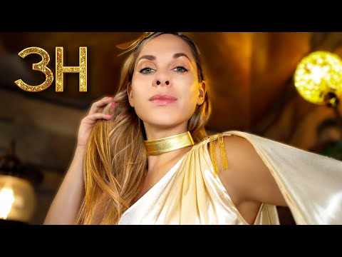 ASMR Luxury Greek SPA Experience: Oil MASSAGE, face brushing, Personal Attention, Compilation