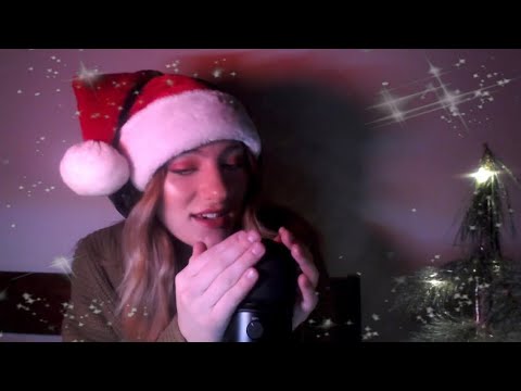 ASMR | Christmas Trigger Words (Blue Yeti + Whispers)