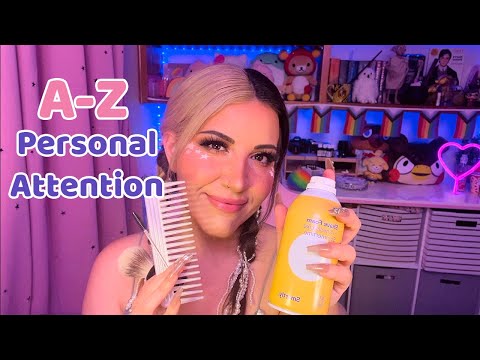 ASMR | A to Z Personal Attention Triggers 💆🏽‍♀️ (Fast & Tingly)