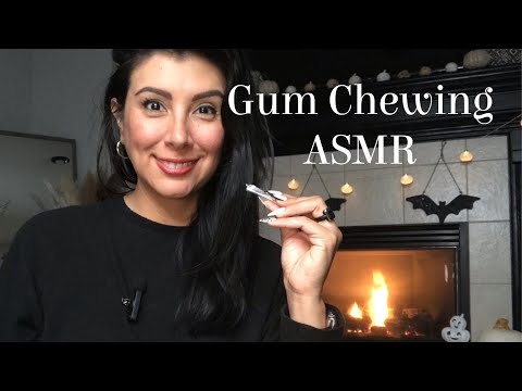 ASMR: Spooky 👻 Podcast Recommendations| Gum Chewing