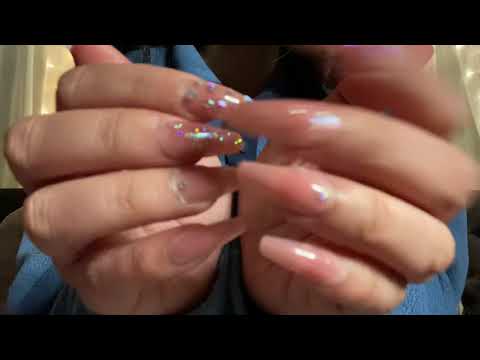 ASMR Nail Tapping with Hand Movements 💅🏽