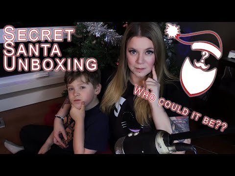 Unboxing Gifts from my ASMR Secret Santa - Prim ASMR’s SS Collab