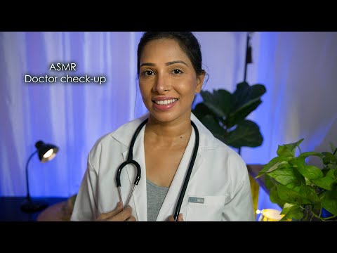 Indian ASMR| Roleplay| Doctor does your medical check up| (Scalp & Ear Check, Eye & Skin Exam)