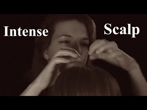 Deeply Intensive Scalp Massage for Sleep - ASMR, Roleplay, Scratching, Brushing, Hair Care