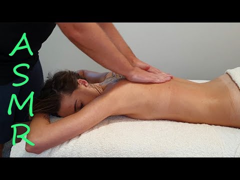 [ASMR] Beautiful Back Massage [No Talking][Massage Sounds]