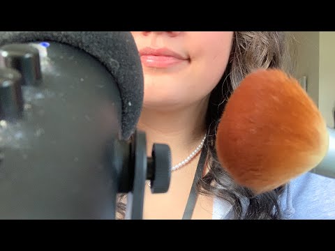 Asmr doing your makeup in 30 seconds!!