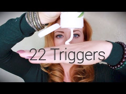 22 ASMR Triggers | No Talking | Intensely Relaxing Sounds