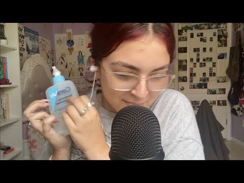 ASMR | doing your skincare (personal attention, tapping, hand movements)