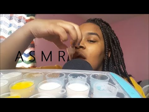 ASMR | Frozen Milk Mukbang | brieasmr