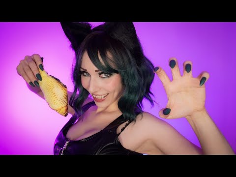 ASMR I'M A CAT | Play with me! Meow!