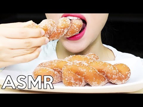 ASMR Korean Twisted Donut *Crunchy* 꽈배기 리얼사운드 먹방 Eating Sounds