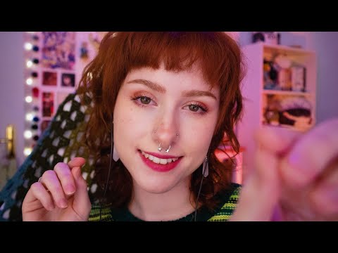 ASMR Unintelligible Whispers and Plucking (Intense Mouth Sounds)