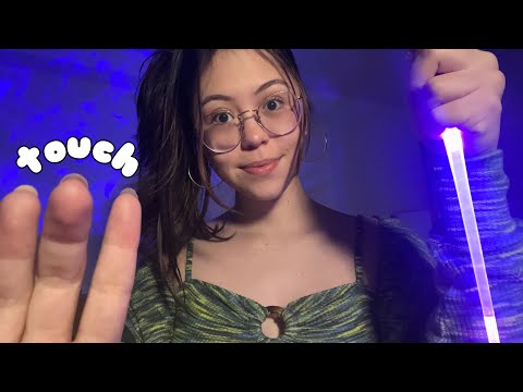 ASMR Fixing and Touching Your Face (Upclose Personal Attention)