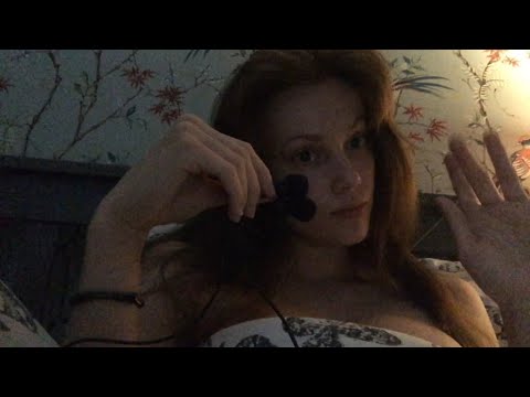 ASMR Hand Movements & Mouth Sounds + UPDATE