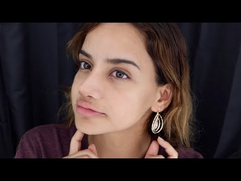 ASMR Dangly Earring Sounds for 1 Minute *no talking*