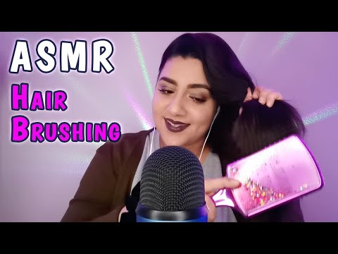 ASMR Hair Brushing and Braiding (No Talking)