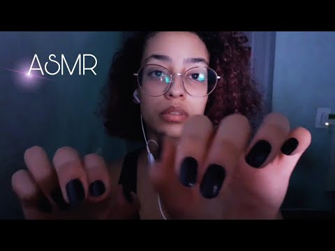 ASMR | HAND MOVEMENTS + MOUTH SOUNDS (movimentos com as mãos e sons de boca)
