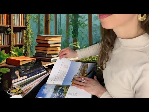 ASMR Page Turning Glossy Book whole 🌎