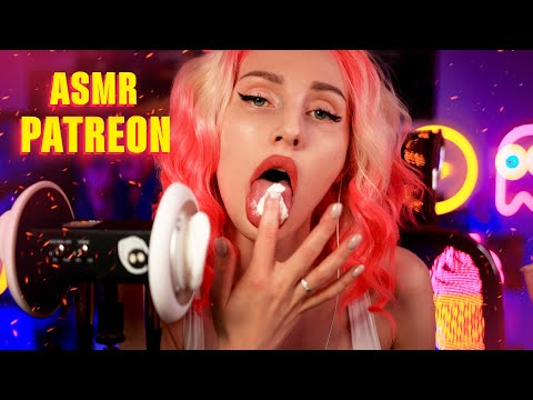 ASMR Whipped Cream Licking | By Hot Girl