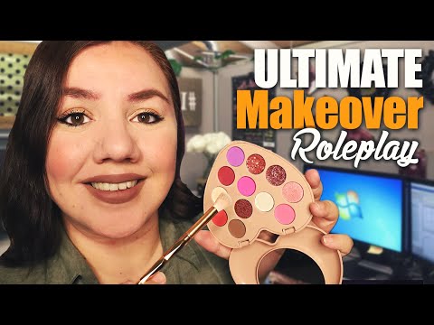 ASMR An ULTIMATE Makeover by Office Friend Roleplay / Rummaging Personal Attention / Premium Jane