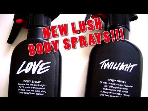 Lush Haul 💜 New Body Sprays