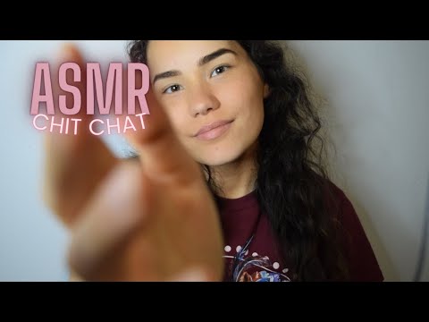 ASMR HAND SOUNDS, MOUTH SOUNDS, CHIT CHAT