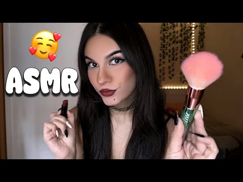 💄 ASMR ROLEPLAY | TU MEJOR AMIGA TE MAQUILLA | asmr español