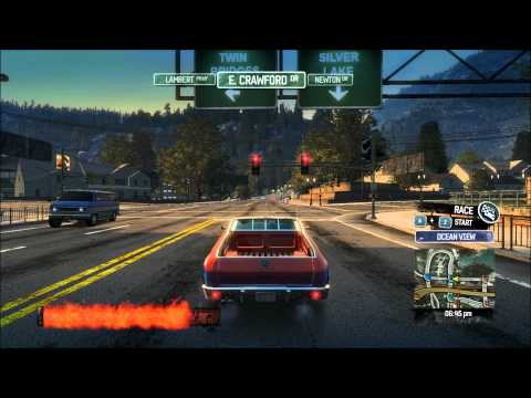 ASMR Let's Play: Burnout Paradise + Popping Candy Sounds