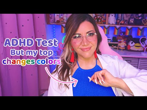 ASMR ••• Testing you for ADHD ••• (Difficulty level 100000)