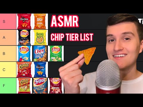 ASMR Chips Tier List & Chip Eating Mukbang