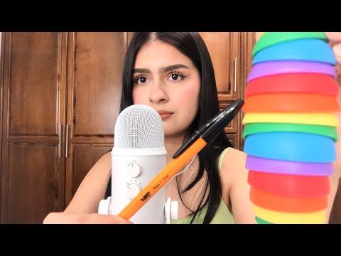 intentando asmr por primera vez 💫 *roleplay* (atención personal, tapping, scratching, mouth sounds)