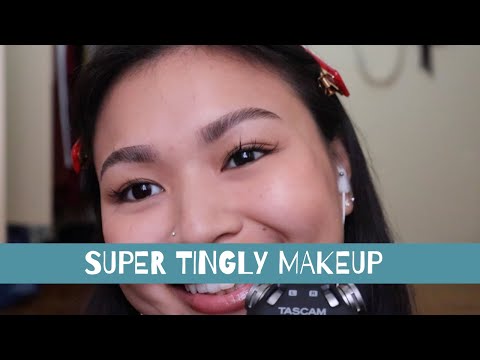ASMR: my tingly makeup routine!