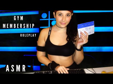 💪🏽ASMR💪🏽 Gym Membership Roleplay (Italian accent)