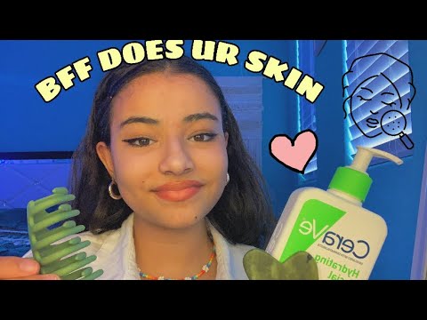 bff does your skincare (layered sounds)