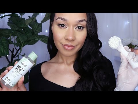 ASMR Relaxing Facial Treatment Roleplay W/ Dreamy Sounds