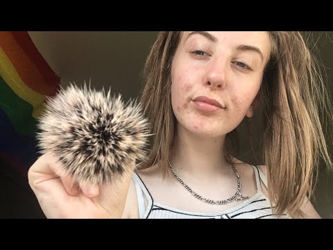 asmr | aggressive stipples (half LAYERED) // a tingly trigger a day in may series 🐙🍄
