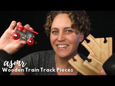 ASMR Wooden Train Track Sounds | Wood Sounds