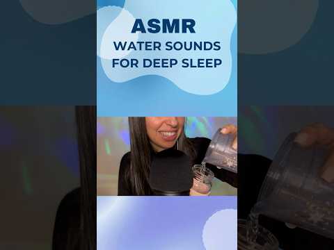 ASMR water 💦 sounds for deep sleep 💤 #asmr #relax #water soundsasmr #sleepasmr