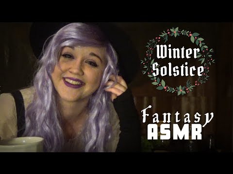 ASMR Roleplay | Whisperwind Winter Solstice | Luna Makes Some Winter Cheer | Fantasy Potion Making