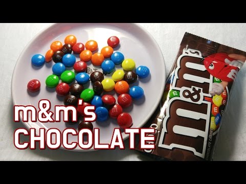ASMR: m&m's chocolate 엠엔엠즈 밀크초콜릿 이팅사운드 바작바작 (요청) candies eating sounds no talking mukbang